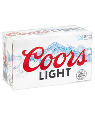 Coors Light 500ml Cans - 24 Pack Of Cans- 4.0% Slab Wholesale Price - TheKegCru.ie