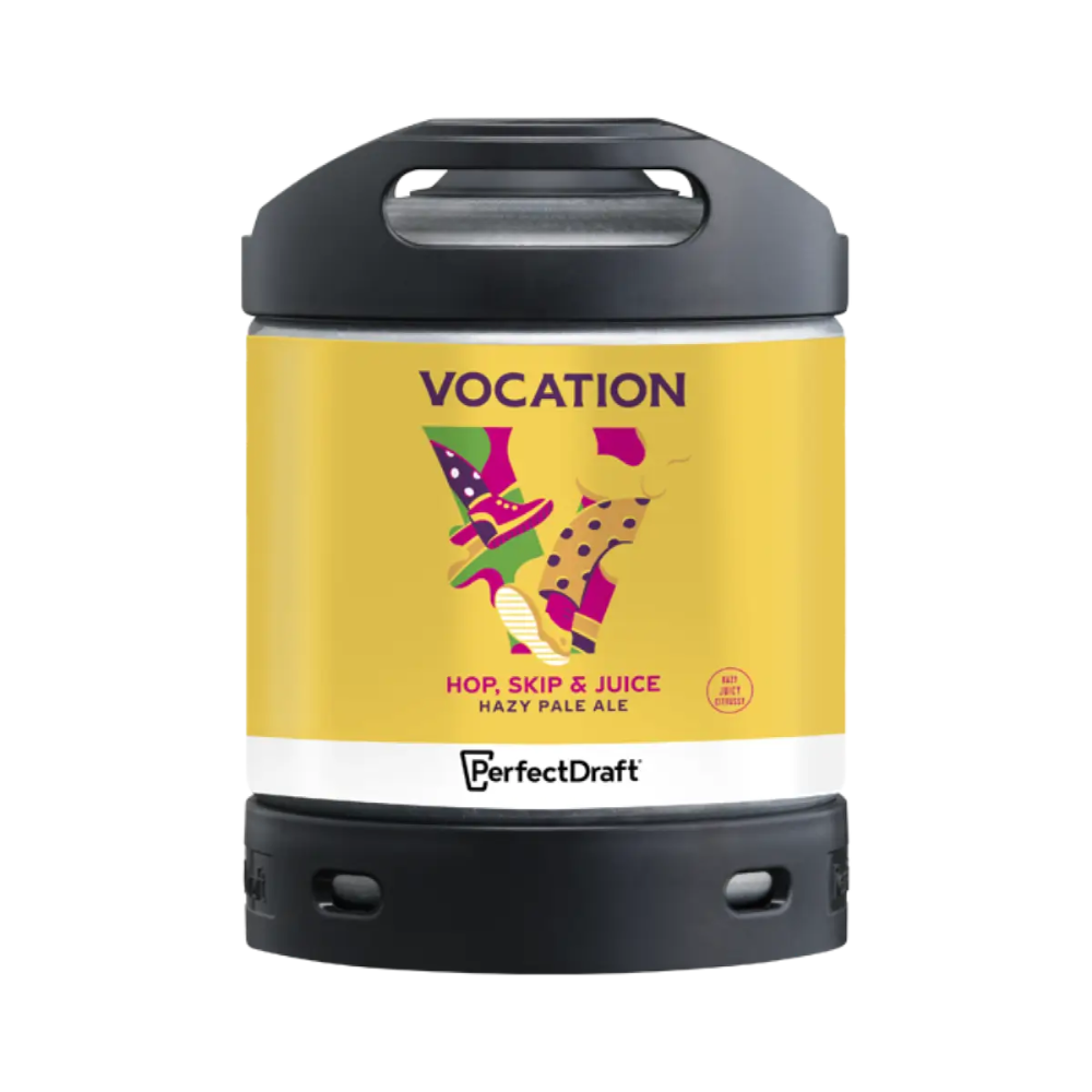 Vocation Hop Skip & Juice PerfectDraft Keg - Pale Ale – 5.7% ABV - 6L PerfectDraft Keg - TheKegCru.ie