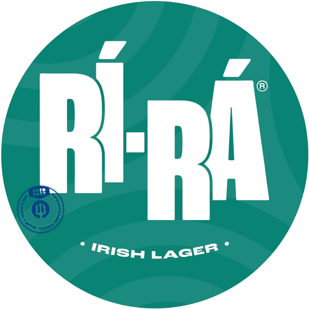 RI-RA Irish Lager - Lager - ABV 4.5%-Stainless Steel Keg - TheKegCru.ie