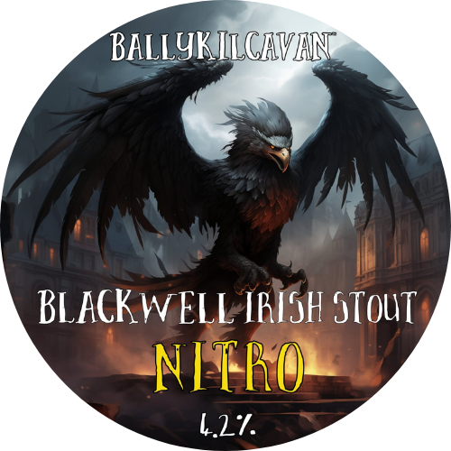 Ballykilcavan - Blackwell Irish Stout - 4.2% ABV - 30L Keg (53 Pints) - Stainless Steel Keg - TheKegCru.ie