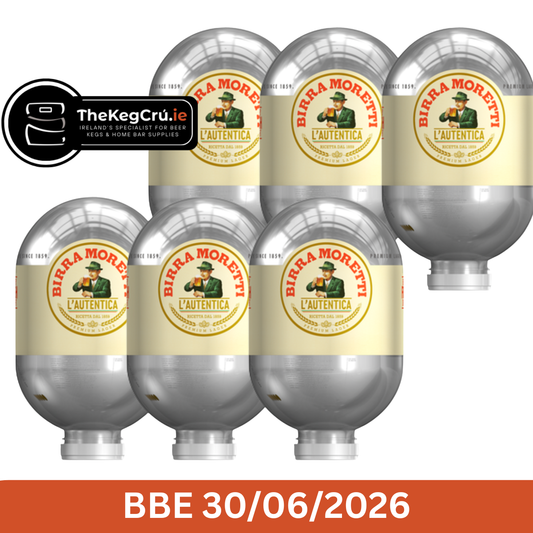 €34.99 Each! 6 Blade Bulk Buy Birra Morretti - TheKegCru.ie