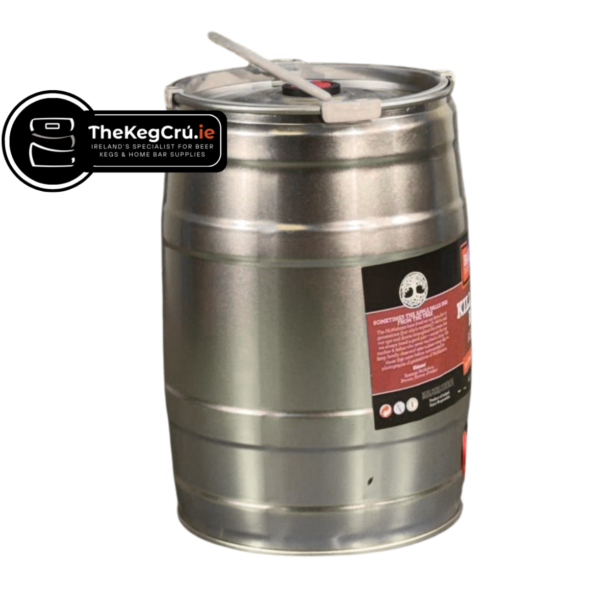Brehon Killanny Red - Irish Red Ale - 4.5% ABV - 5L Keg - BrehonKillannyRedSide_a37808dd-3cd5-4b92-ac44-5ebc815feadf