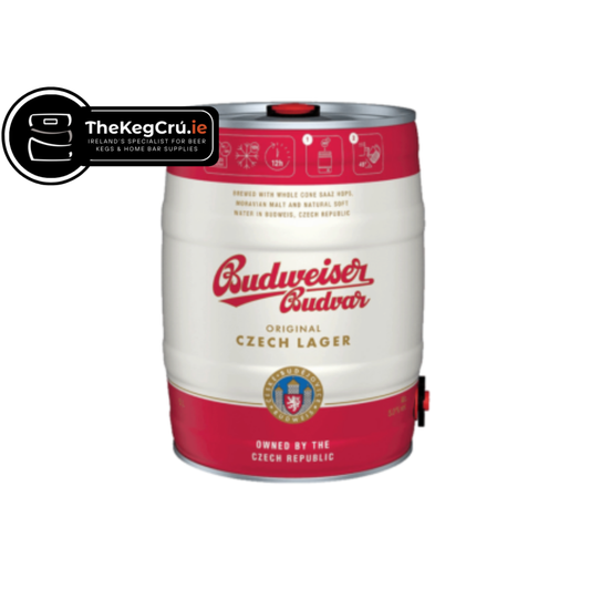Budvar Original Czech Lager - Lager - 5% ABV - 5L Keg - TheKegCru.ie