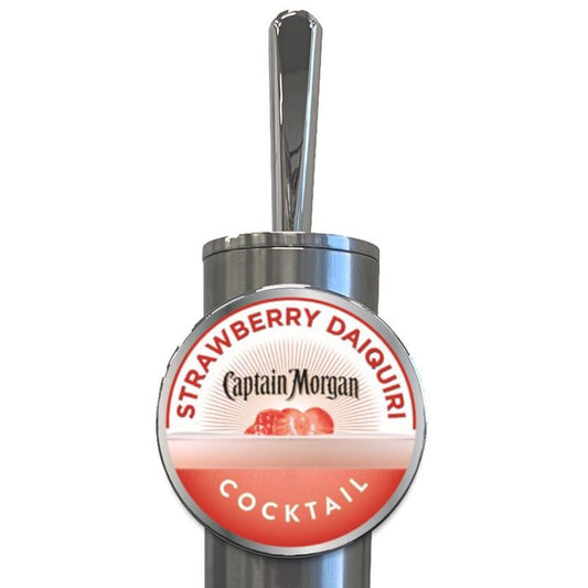 Strawberry Daiquiri - Captain Morgan - 10% ABV - 10L Cocktail Pouch - TheKegCru.ie
