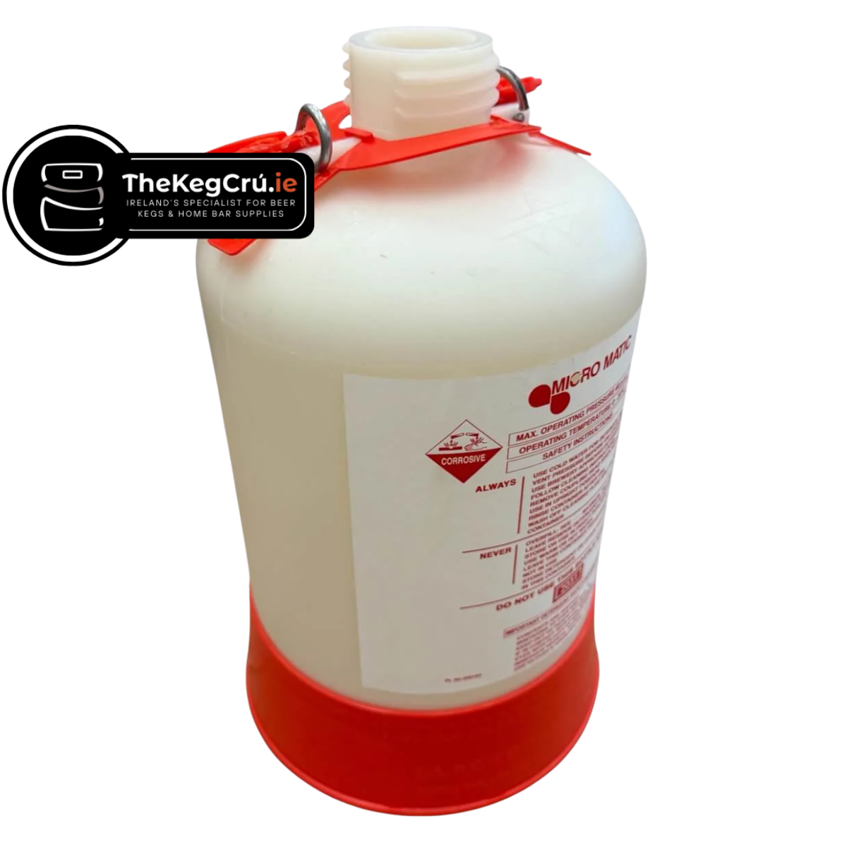 5L Beer Line Cleaning Bottle – Bottle Only