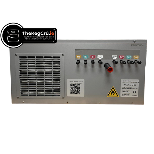 G20 3 Track Shelf ice Bank Cooler - TheKegCru.ie