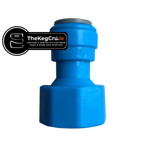 D Type - Tec-Flo - Keg Coupler (Line Fittings Included) - TheKegCru.ie