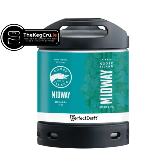 PerfectDraft - Goose Island Midway - Session IPA - 4.1% ABV - 6L PerfectDraft Keg - TheKegCru.ie