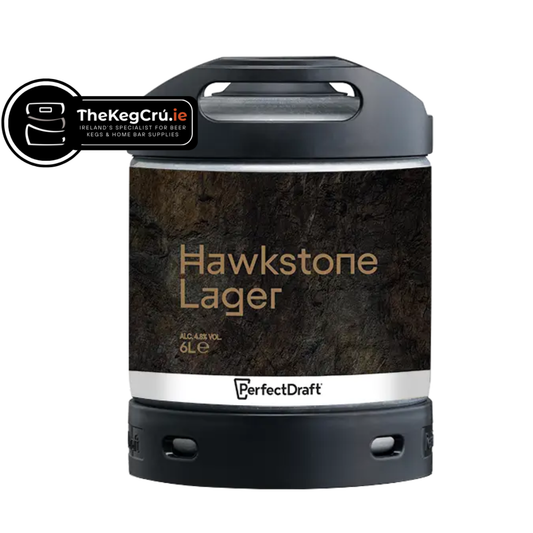 Hawkstone Lager PerfectDraft Keg - Lager - 4.8% ABV - 6L PerfectDraft Keg - TheKegCru.ie