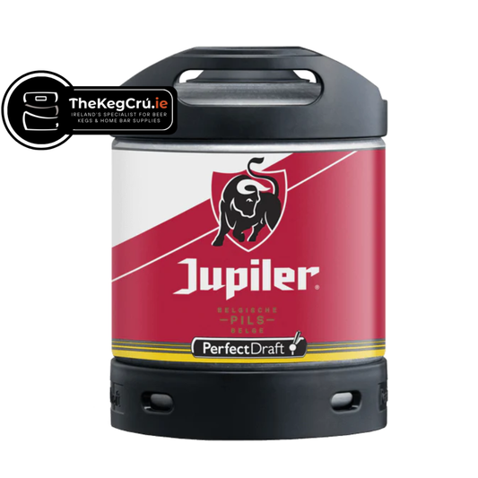 Jupiler Pils PerfectDraft Keg – Lager – 5.2% ABV - 6L PerfectDraft Keg - TheKegCru.ie
