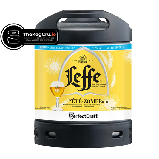 PerfectDraft - Leffe Summer – Abbey Beer – 5.2% ABV - 6L PerfectDraft Keg - TheKegCru.ie