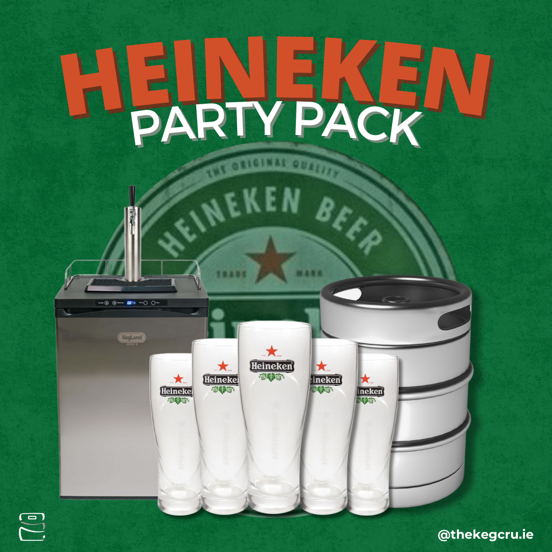 Rental - Heineken Party Pack - 50L Keg - TheKegCru.ie