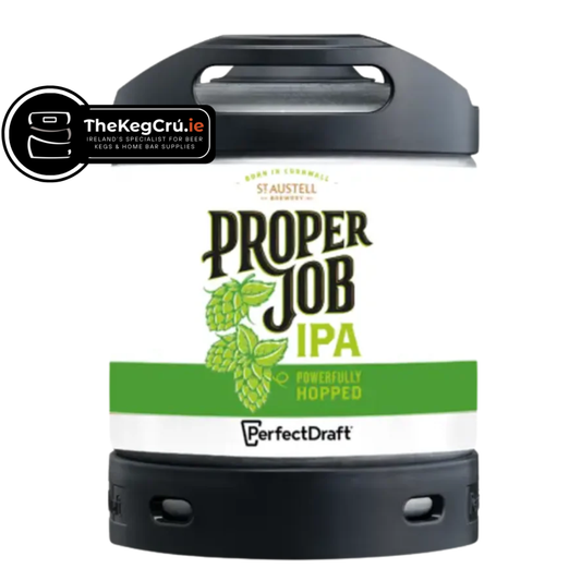 PerfectDraft Keg - St Austell Proper Job - IPA– 4.5% ABV - 6L PerfectDraft Kegj - TheKegCru.ie