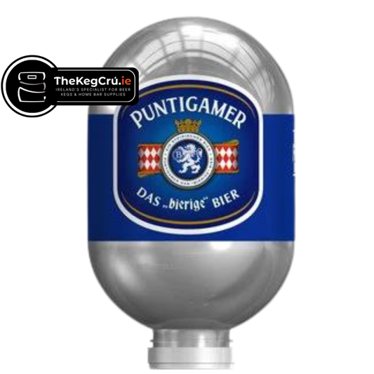 Puntigamer Blade Keg – Lager – 5.2% ABV - 8L Blade Keg - TheKegCru.ie