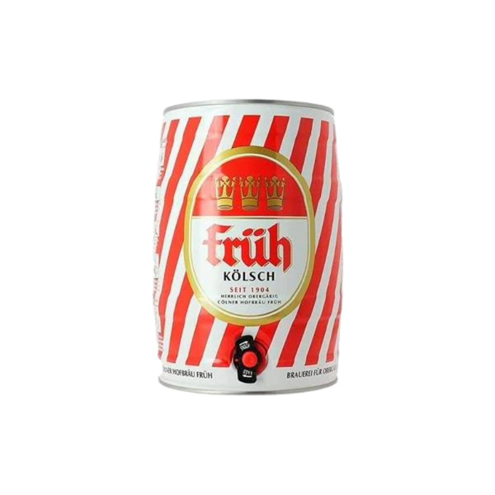 Fruh Kolsch - Lager - 4.8% ABV - 5L Keg - TheKegCru.ie