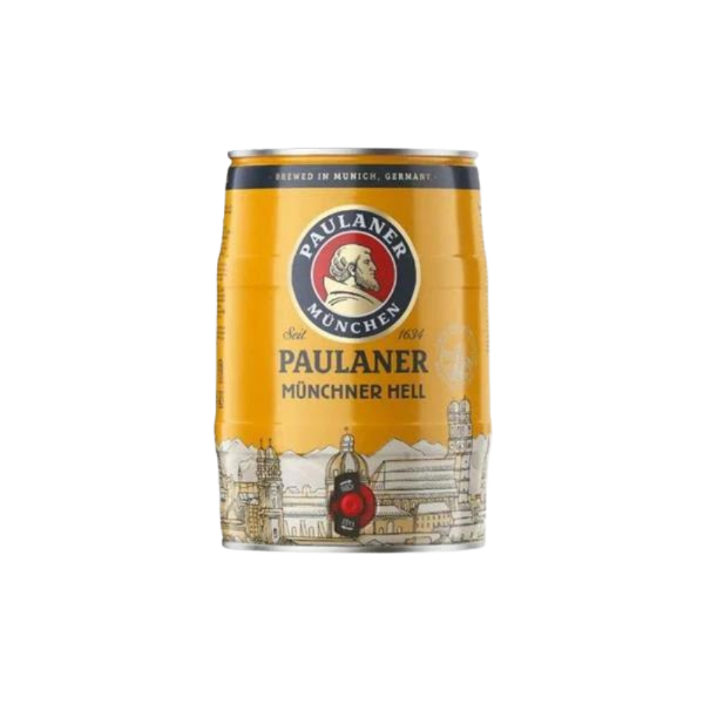 Paulaner Muncher Helles - Lager - 4.9% ABV- 5L Keg - TheKegCru.ie