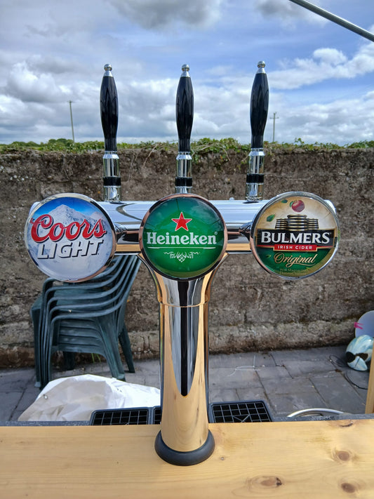 Home Bar Triple Tap Kit - TheKegCru.ie