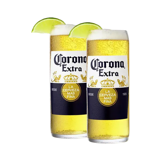 PerfectDraft Corona Extra Twin Pint Glass Pack - TheKegCru.ie