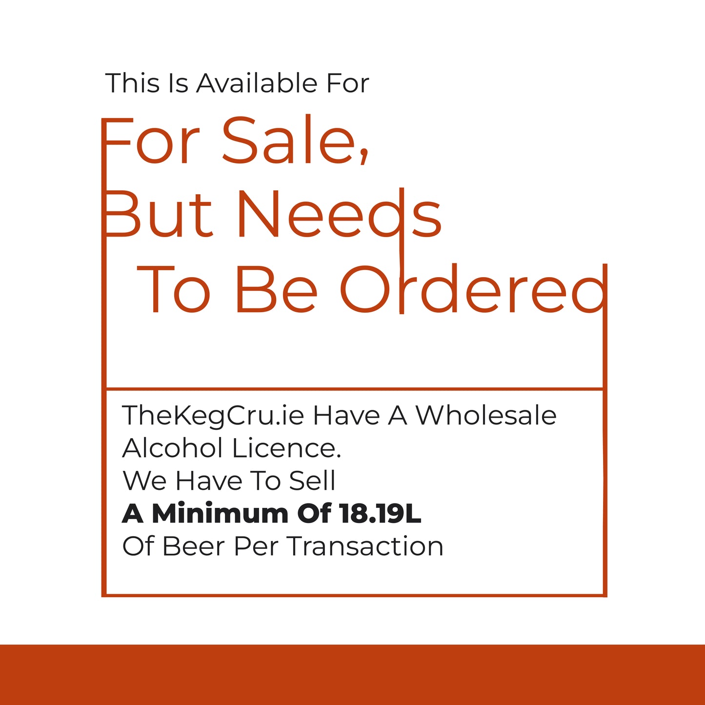 La Choufee - 8% ABV - 20L Nationwide Delivery - 20L Stainless Steel Keg - TheKegCru.ie