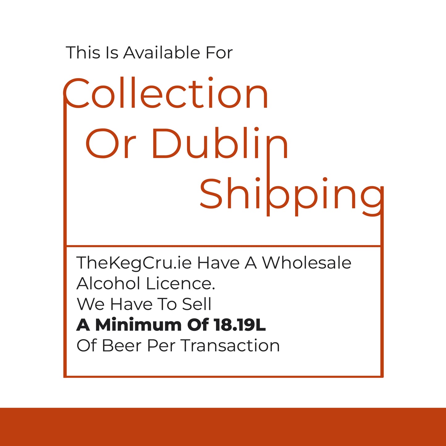 Carlsberg - 20L Nationwide Delivery - Lager - 4.3% ABV - 20L Stainless Steel Keg - TheKegCru.ie