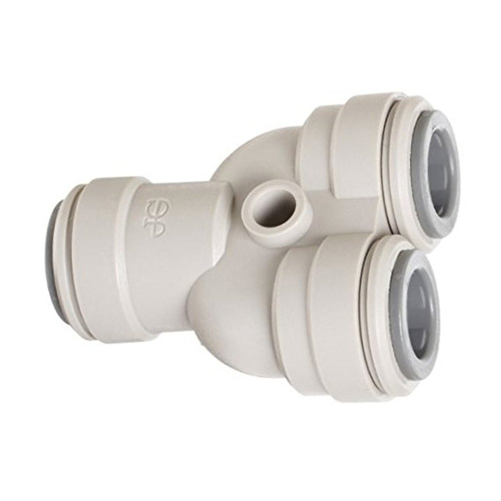 Equal Y Connector - 3/8" Push Fit to 3/8" Push Fit - TheKegCru.ie