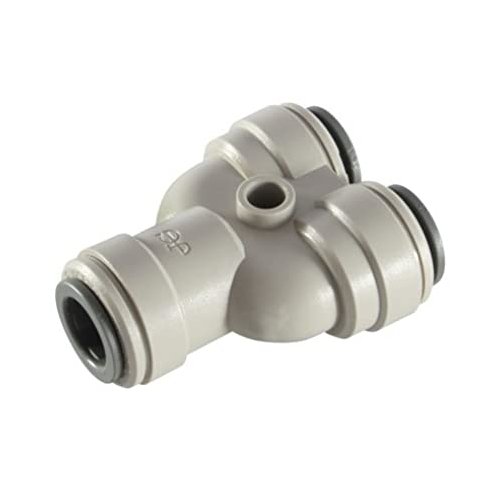 Equal Y Connector - 3/8" Push Fit to 3/8" Push Fit - TheKegCru.ie