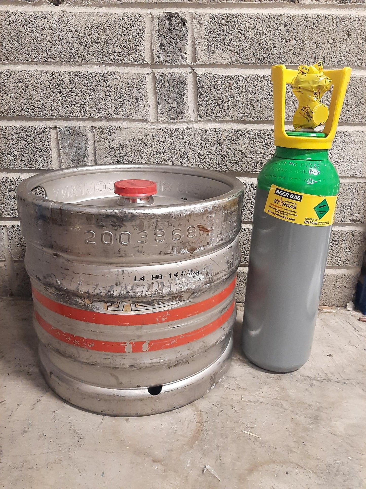 Guinness 30L Keg & 5L 75/25 Gas Refill Pack - TheKegCru.ie