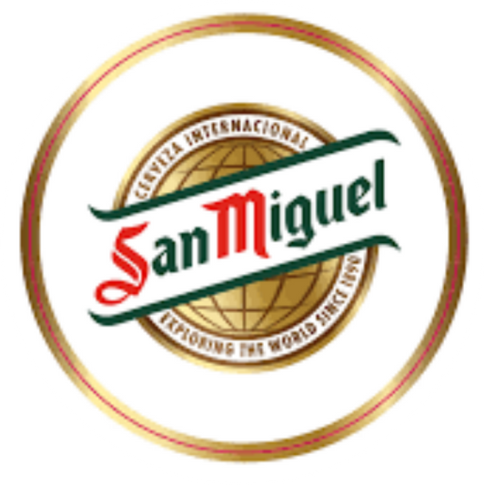 San Miguel - Lager - 5.0% ABV - 30L Keg (53 Pints) - Stainless Steel Keg