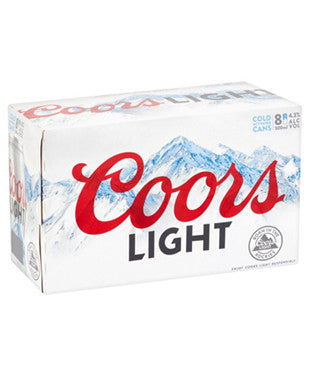 Coors Light 500ml Cans - 24 Pack Of Cans- 4.0% Slab Wholesale Price