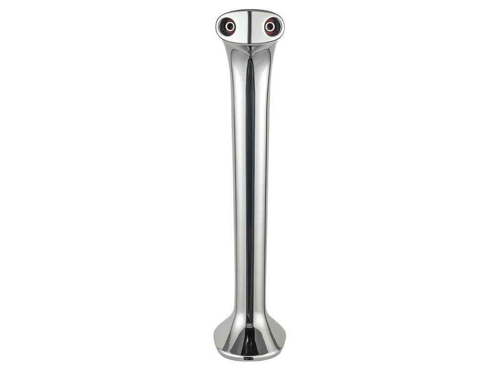 Metal Tower - Double Font - Chrome - TheKegCru.ie