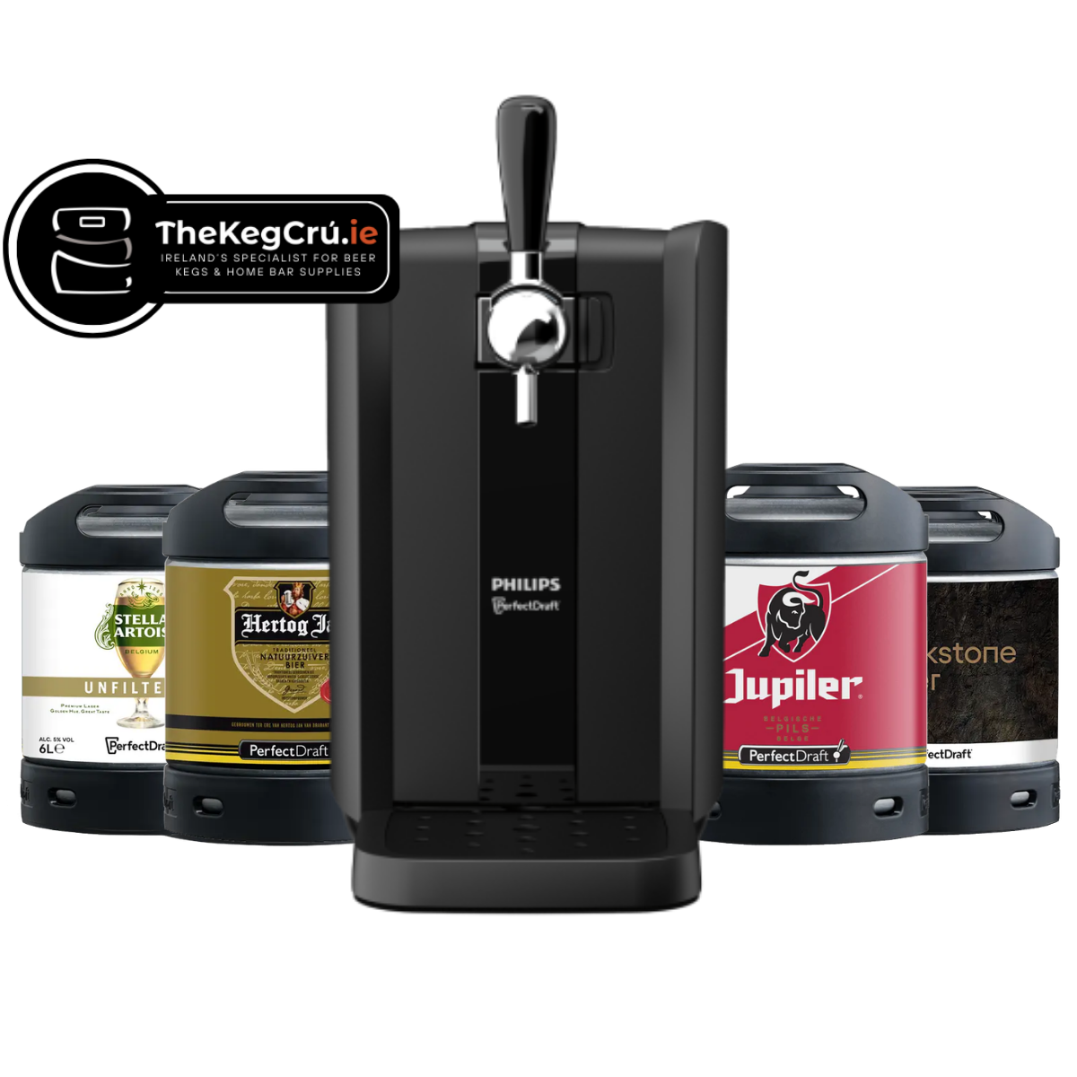 PerfectDraft - TheKegCru's Pick - Stella Unfiltered - Hertog Jan - Jupiler - Hawkstone 5 & 5.1 & 5.2 & 4.8. - TheKegCru.ie