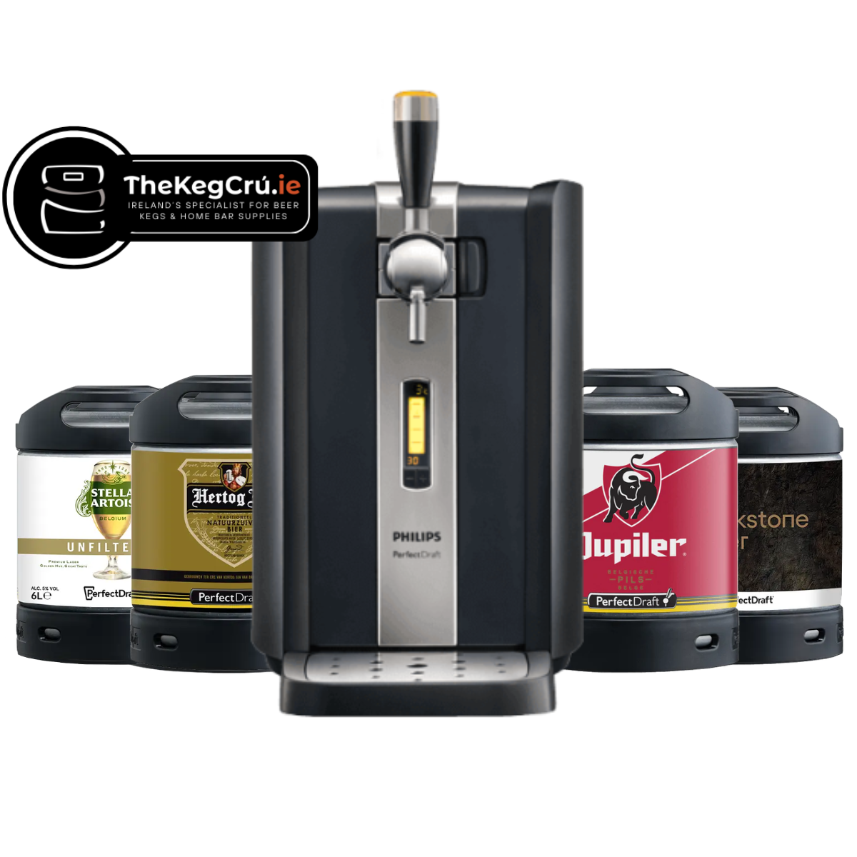 PerfectDraft - TheKegCru's Pick - Stella Unfiltered - Hertog Jan - Jupiler - Hawkstone 5 & 5.1 & 5.2 & 4.8. - TheKegCru.ie
