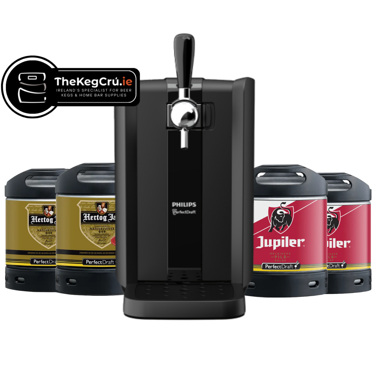 PerfectDraft - Hertog Jan/Jupiler Lager - 5.1 & 5.2% ABV - PerfectDraft Bundle - TheKegCru.ie