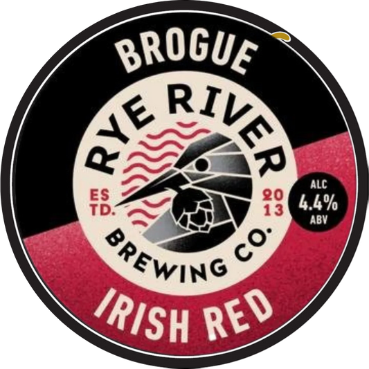 Rye River - Brogue - Irish Red Ale - 4.4% ABV - 30L Keg (53 Pints) - Stainless Steel Keg