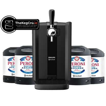 PerfectDraft - Peroni - Lager - 5% ABV - PerfectDraft Bundle - TheKegCru.ie