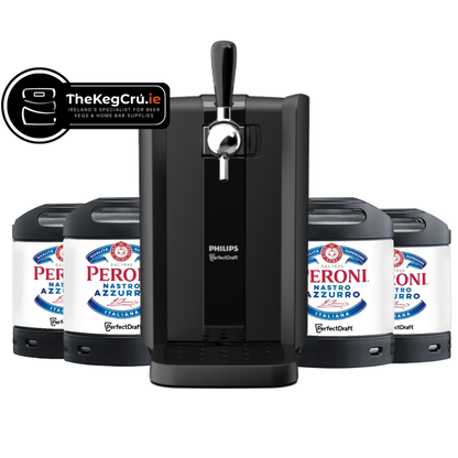 PerfectDraft - Peroni - Lager - 5% ABV - PerfectDraft Bundle - TheKegCru.ie
