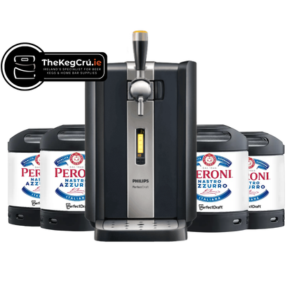 PerfectDraft - Peroni - Lager - 5% ABV - PerfectDraft Bundle - TheKegCru.ie