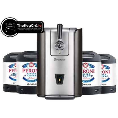 PerfectDraft - Peroni - Lager - 5% ABV - PerfectDraft Bundle - TheKegCru.ie