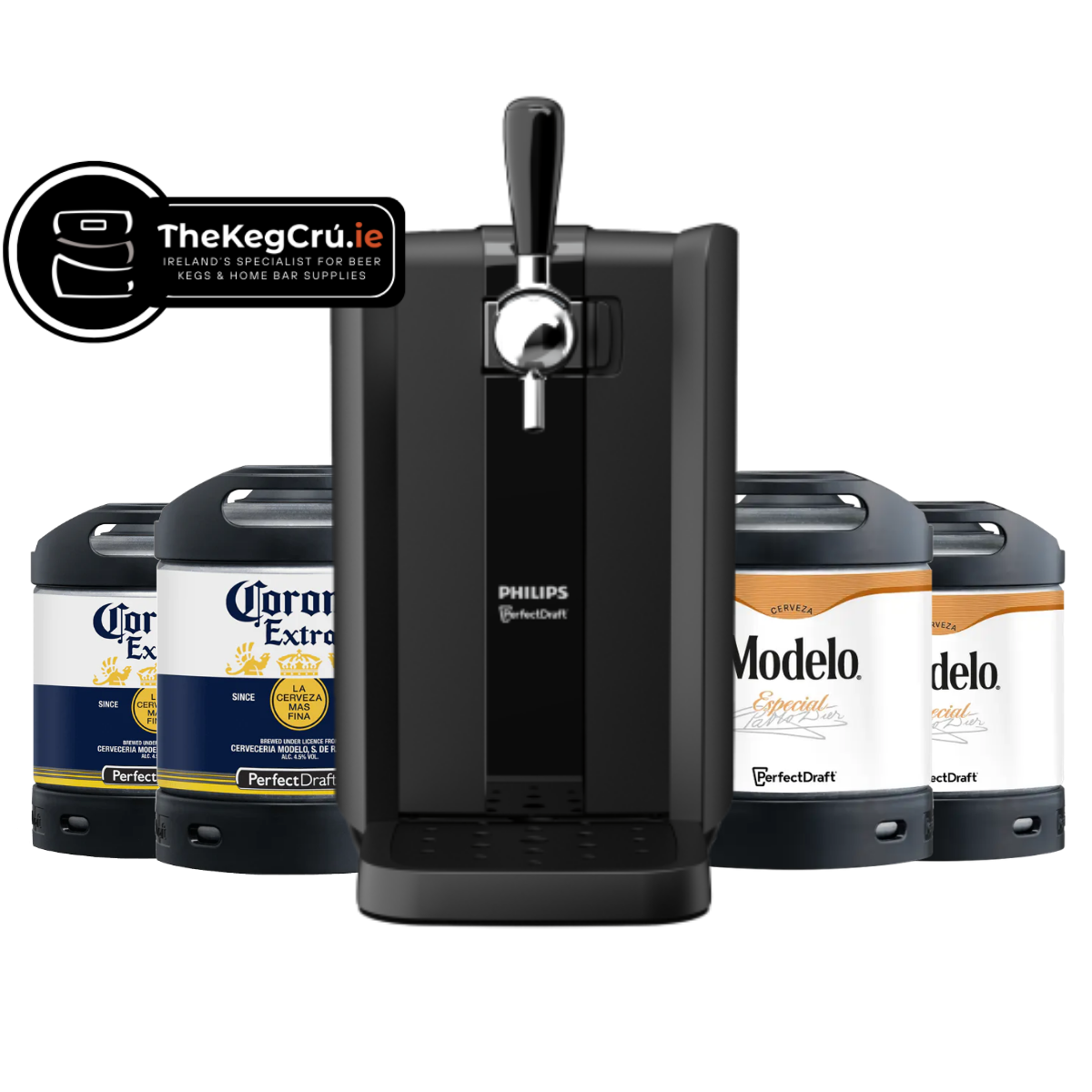 PerfectDraft - Corona/Modelo - Lager - 4.5% ABV - PerfectDraft Bundle - TheKegCru.ie