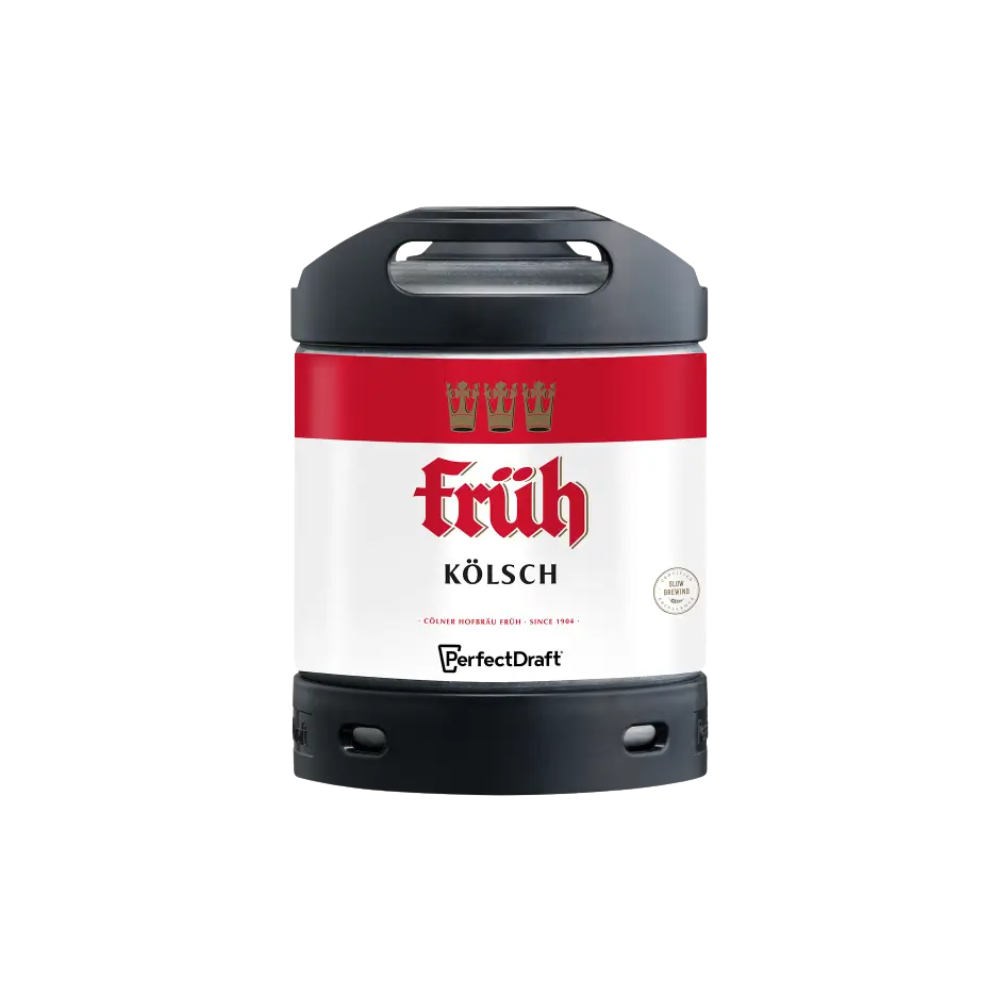 Fruh Kolsch PerfectDraft Keg – Kolsch – 4.8% ABV - 6L PerfectDraft Keg - TheKegCru.ie