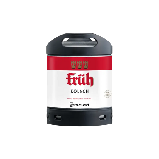 Fruh Kolsch PerfectDraft Keg – Kolsch – 4.8% ABV - 6L PerfectDraft Keg - TheKegCru.ie