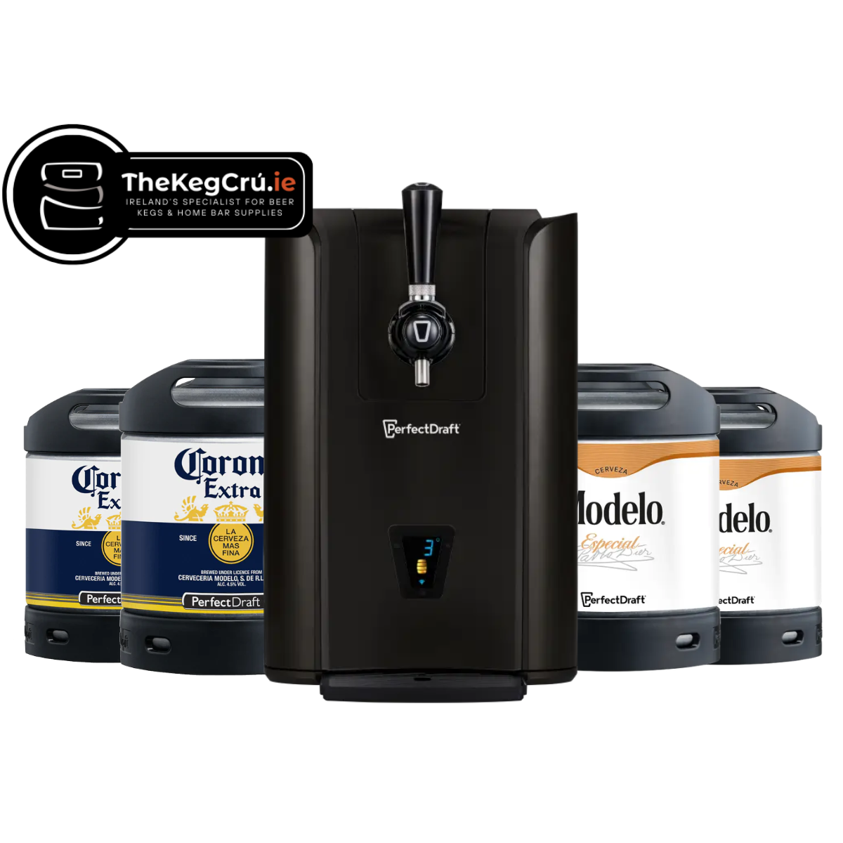 PerfectDraft - Corona/Modelo - Lager - 4.5% ABV - PerfectDraft Bundle - TheKegCru.ie