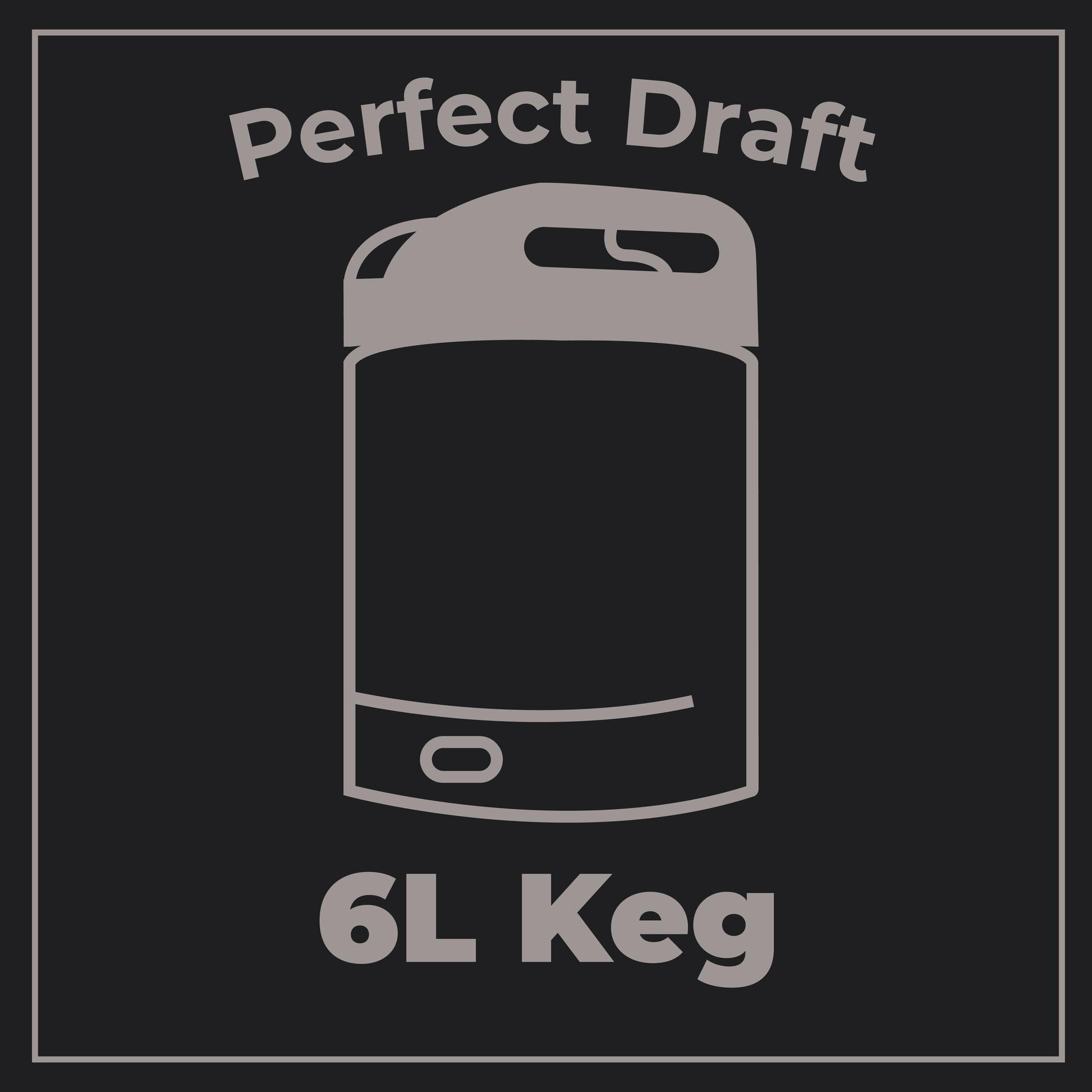 Vocation X Brew York Darkness Beckons PerfectDraft Keg - Lager – 3.4% ABV - 6L PerfectDraft Keg