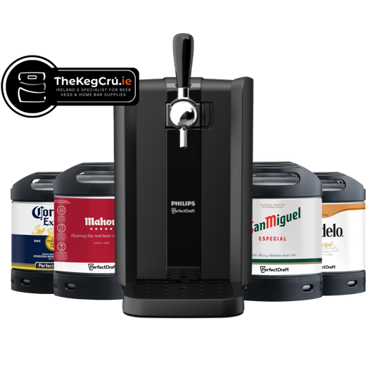 PerfectDraft - San Miguel/Modelo/Corona/Mahou - Lager - 5.4 & 4.5 & 5.1% ABV - PerfectDraft Bundle - TheKegCru.ie