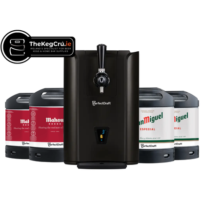 PerfectDraft - Mahou/San Miguel - Lager - 5.2 & 5.4% ABV - PerfectDraft Bundle - TheKegCru.ie