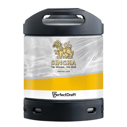 Singha PerfectDraft Keg – Lager – 5.0% ABV - 6L PerfectDraft Keg - TheKegCru.ie