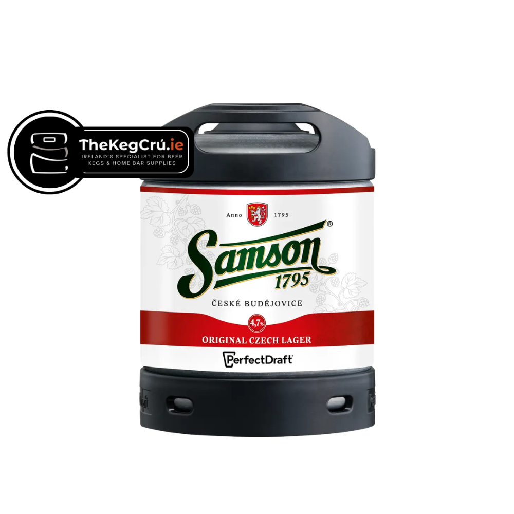 Samson 11 Czech Lager 6L PerfectDraft Keg Ireland - TheKegCru.ie