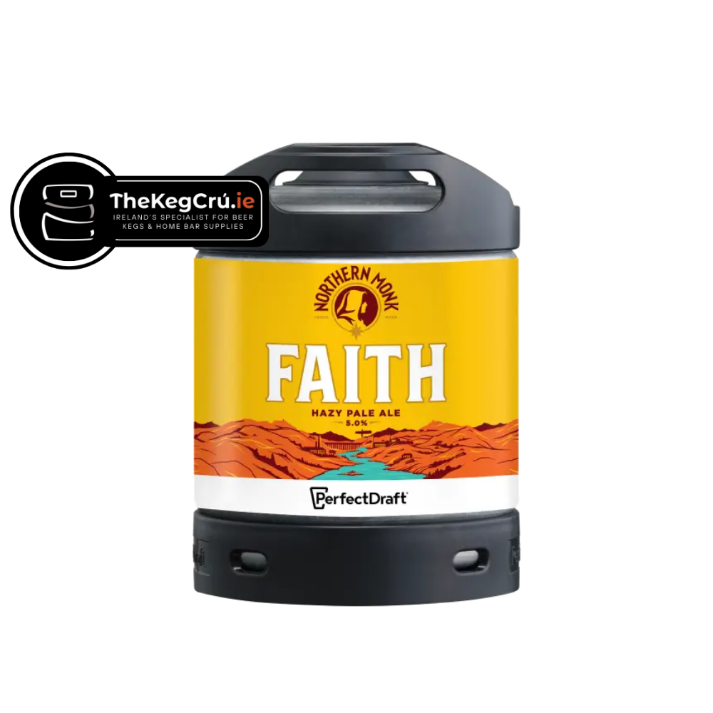 Northern Monk Faith 6L PerfectDraft Keg Ireland - TheKegCru.ie