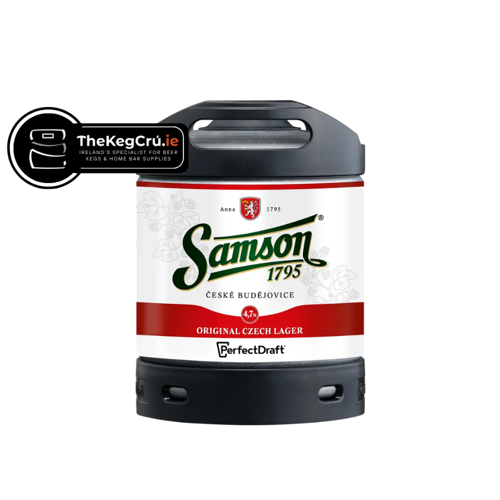 Samson 11 Czech Lager 6L PerfectDraft Keg Ireland - TheKegCru.ie
