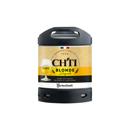 CH’TI Blonde PerfectDraft Keg – Blonde – 6.8% ABV - 6L PerfectDraft Keg - TheKegCru.ie